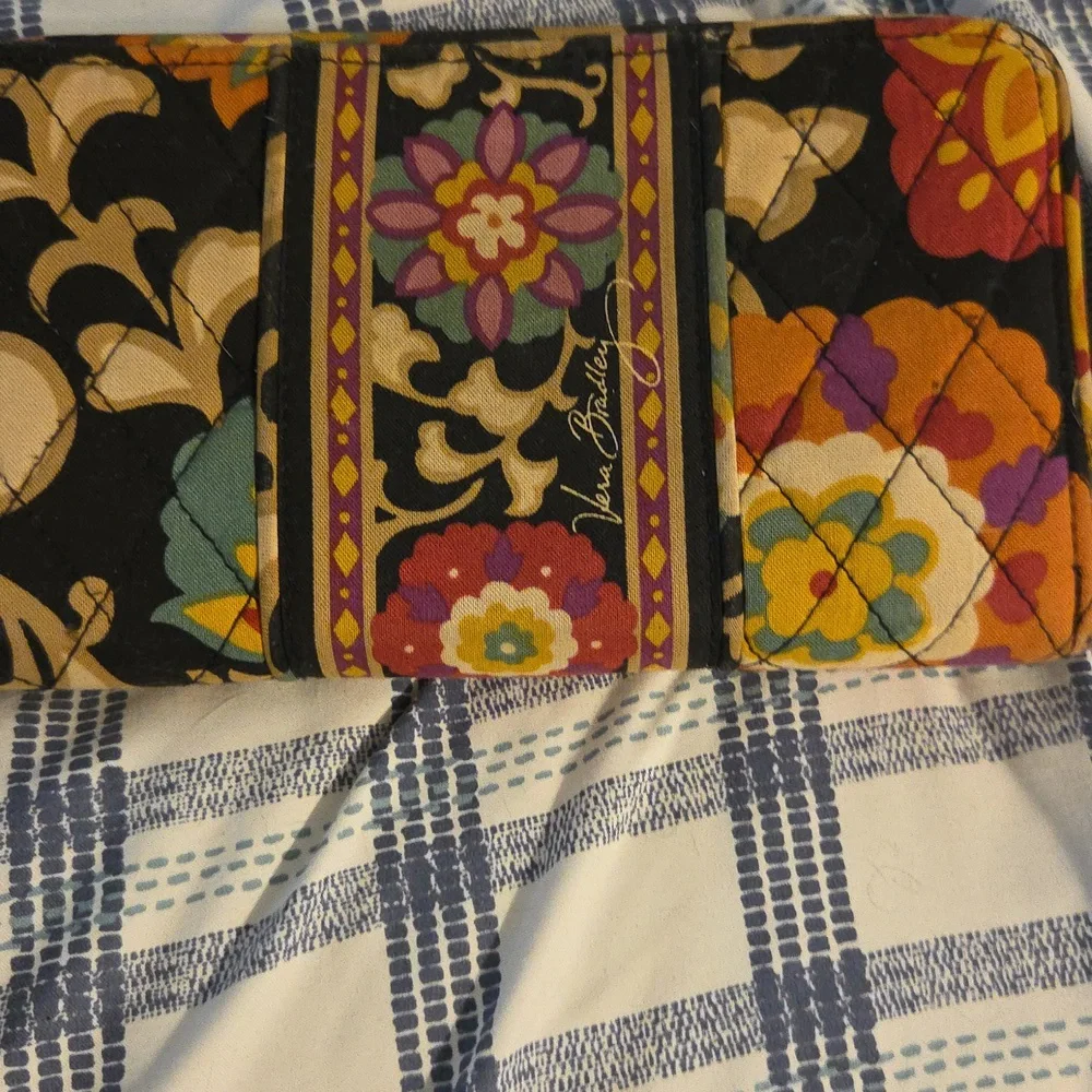 Vera Bradley Floral Quilted Wallet - Picture 3 of 3